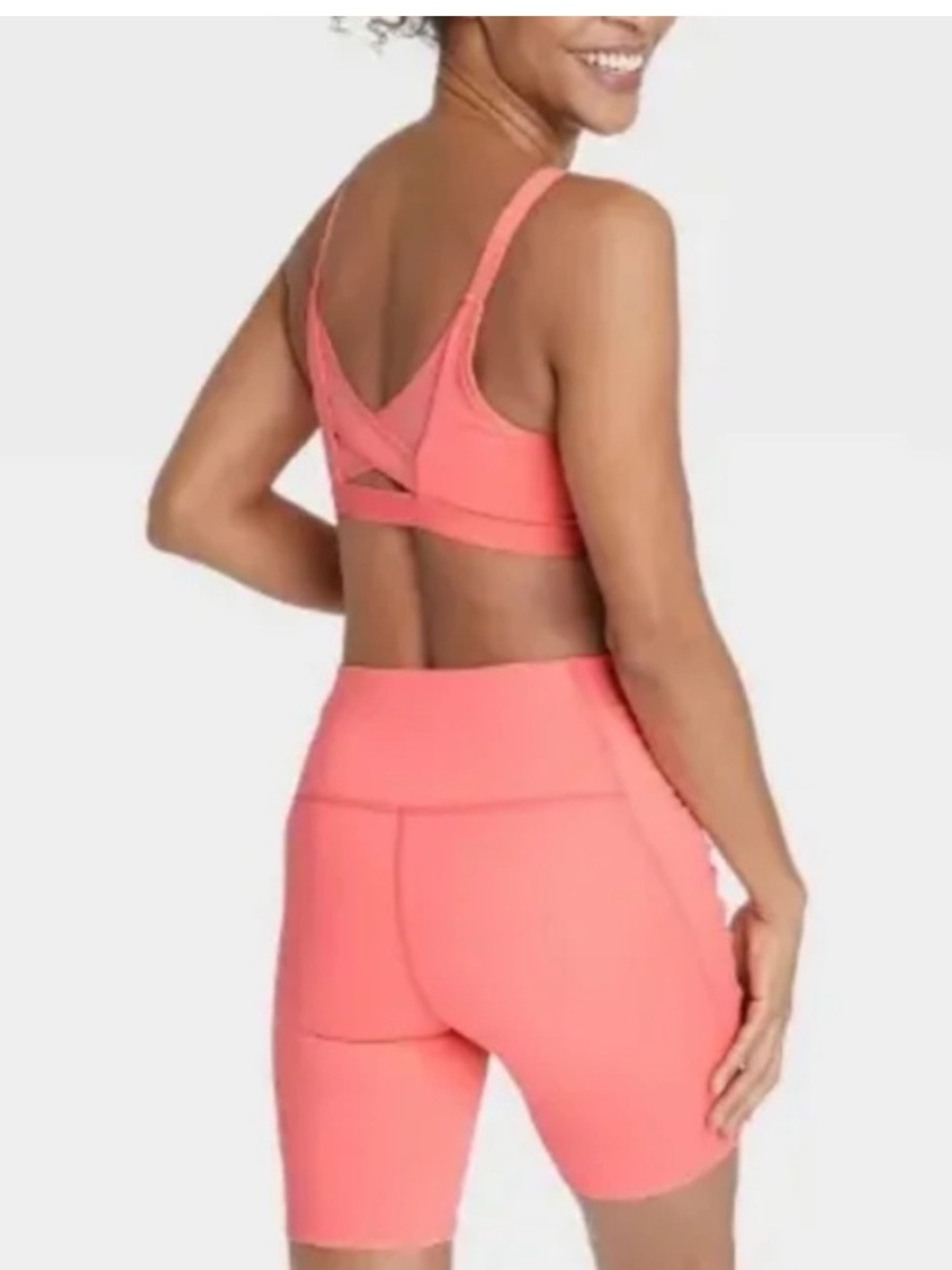 NWT All in Motion Brush Sculpt Biker Shorts